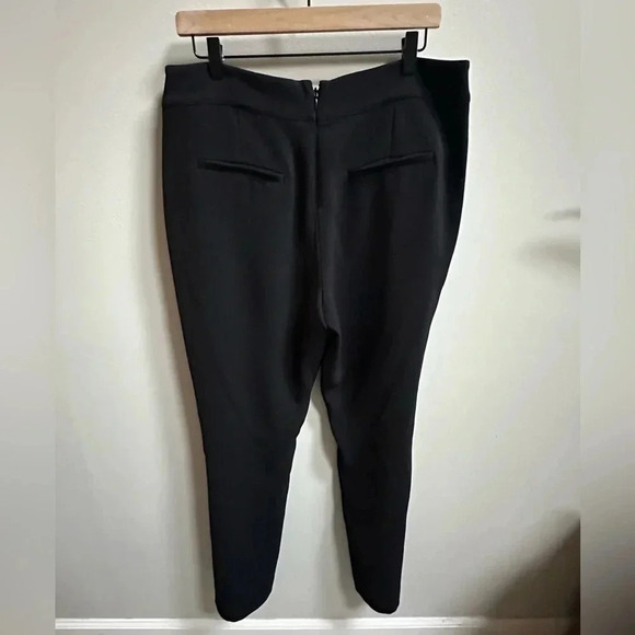Marie Oliver Slim Tailored Black Dress Pants Women’s 10 Workwear Career Winter - Picture 6 of 11